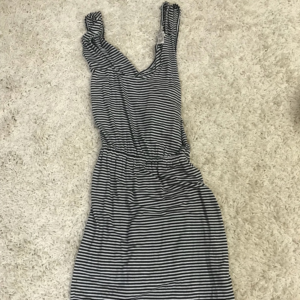 criss cross back dress
